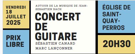 Concert de guitare - Vendredi 18 juillet 2025